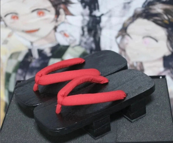Sandale Japonaise Zori rouge