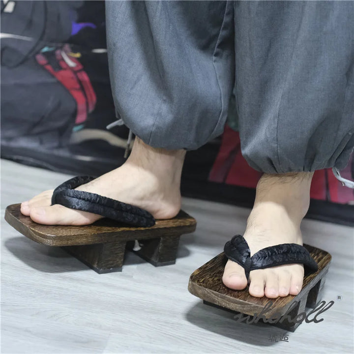 Geta Japonaise d'Été portée