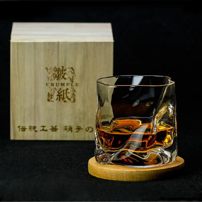 Japanisches unregelmäßig geformtes Whiskyglas|Tenko