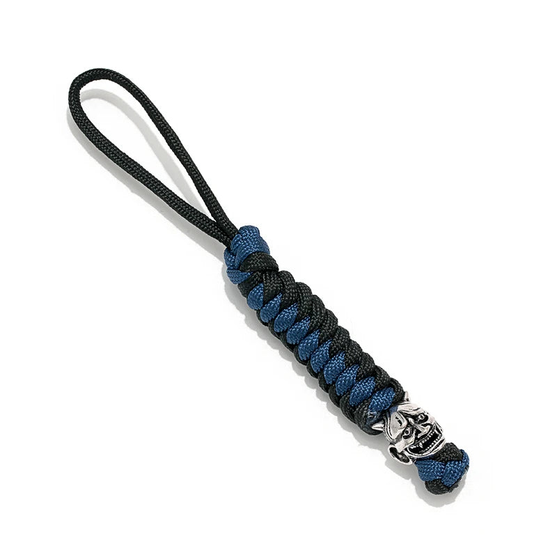 Porte-clef Japonais Mask Men bleu