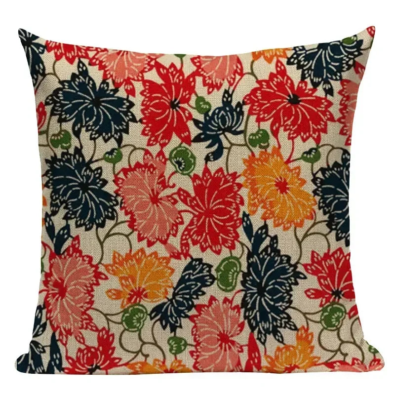 Housse D’Oreiller Japonaise Vintage stylé