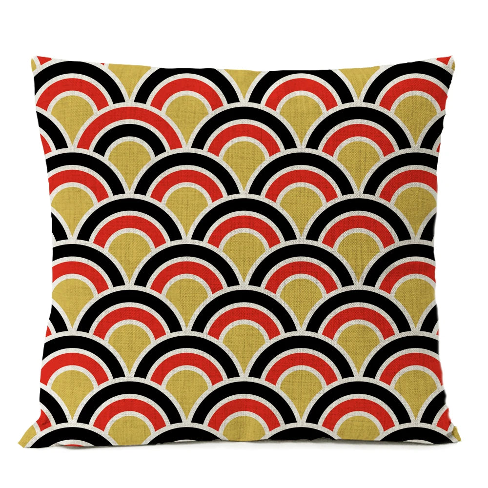 Housse de Coussin Design Japonaise