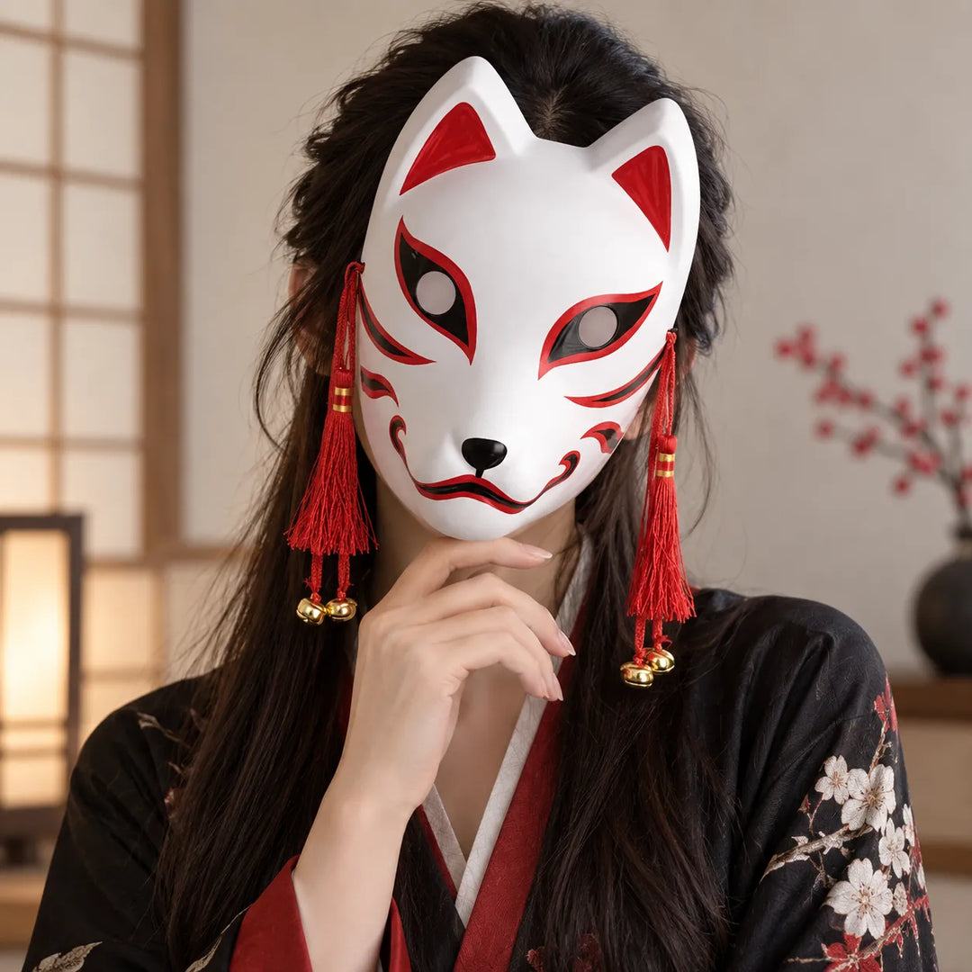 Masque renard japonais