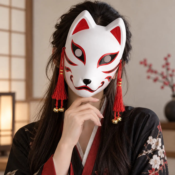 Masque renard japonais