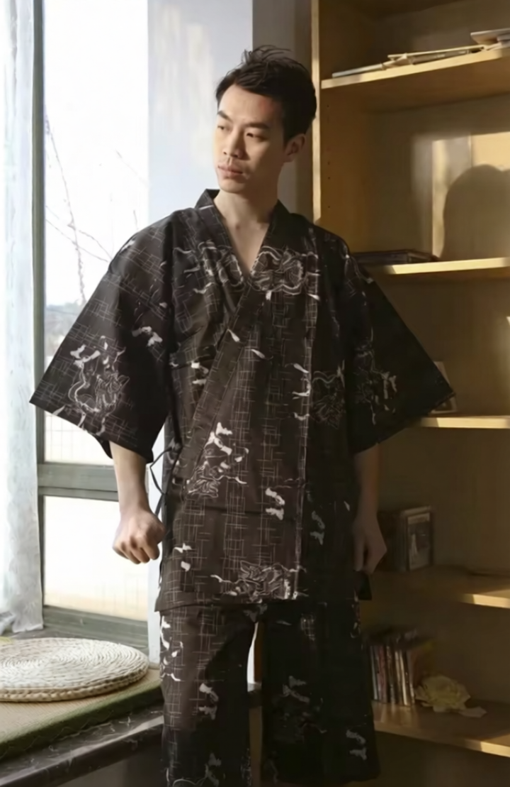 Jinbei Homme Ample traditionnel