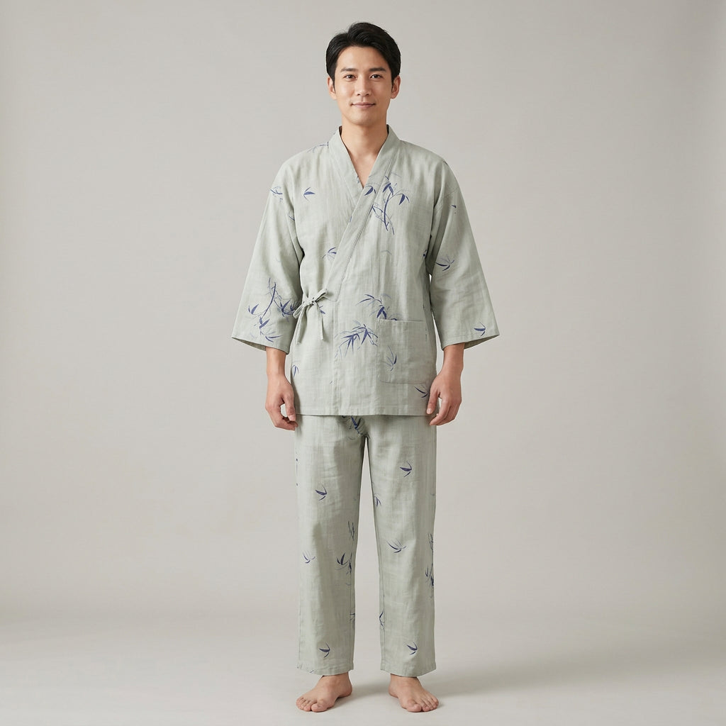 Jinbei Homme Bambou