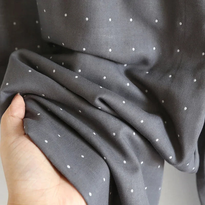 Jinbei Homme Gris à Pois Confortable
