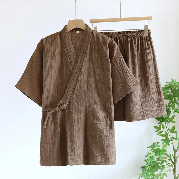Jinbei Homme Japonais Fin