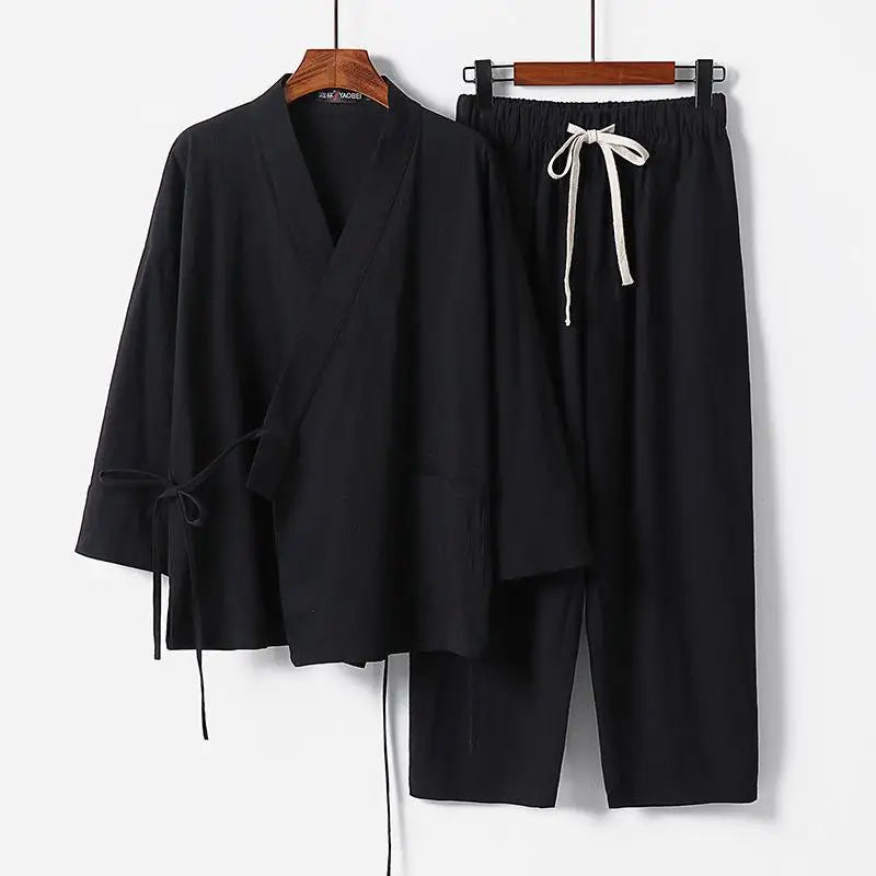 Jinbei Homme Léger à Lacet