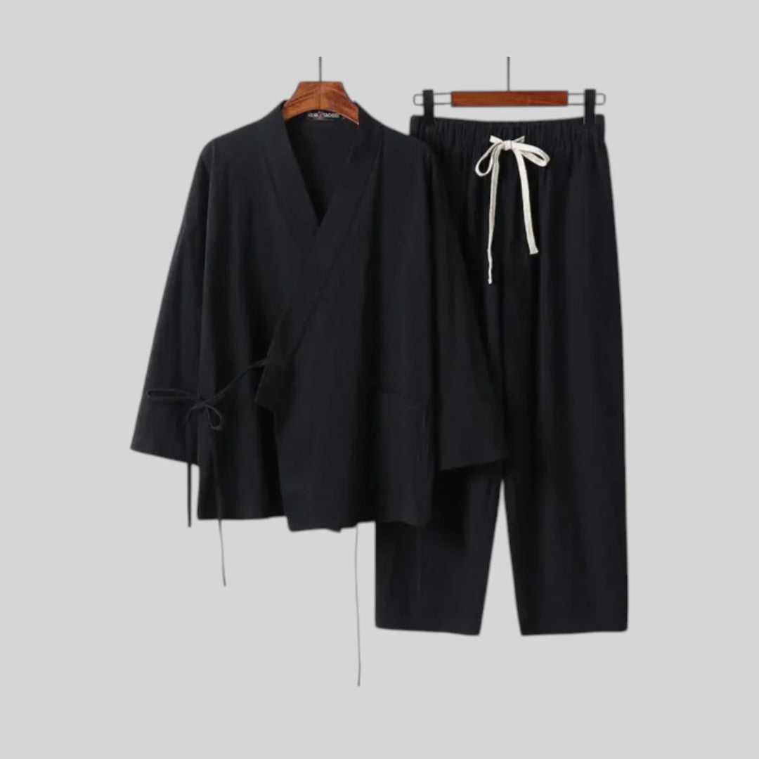 Jinbei Homme Léger à Lacet fluide