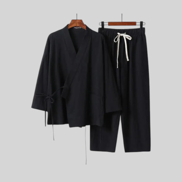 Jinbei Homme Léger à Lacet fluide