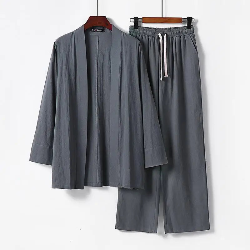 Jinbei Homme Léger Ouvert