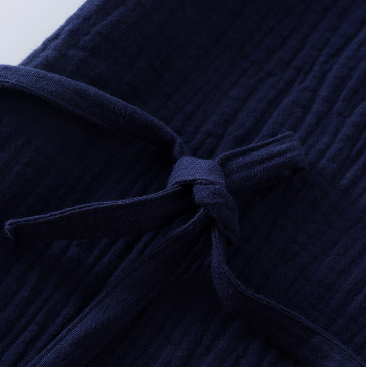 Jinbei Homme à Manches Longues en Coton qualité