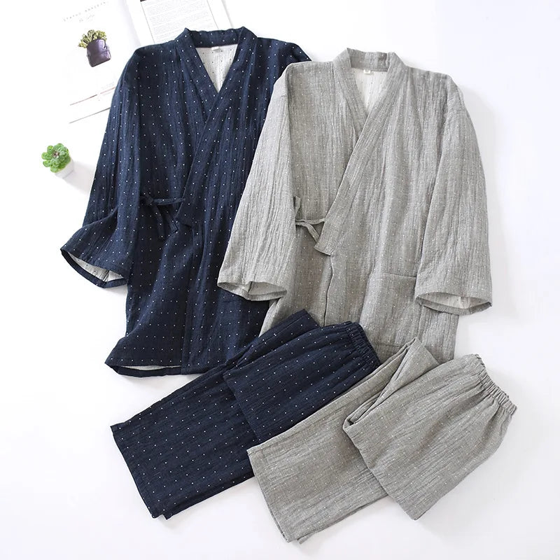 Jinbei Homme à Pois