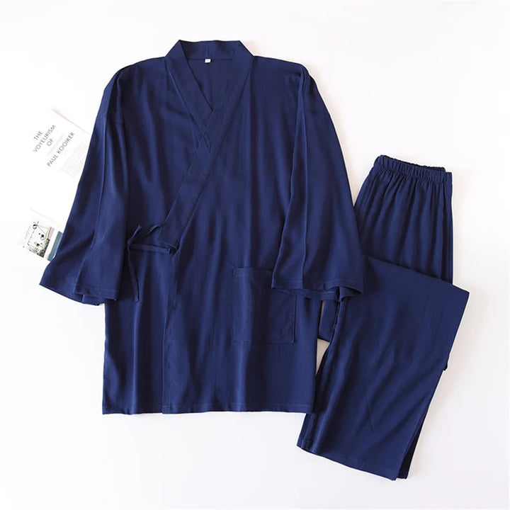 Jinbei Homme Respirant bleu