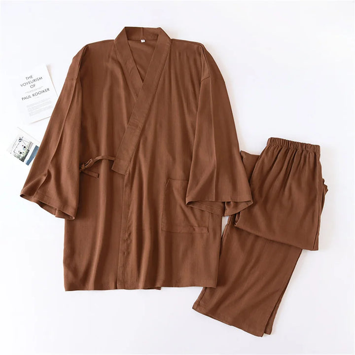 Jinbei Homme Respirant marron