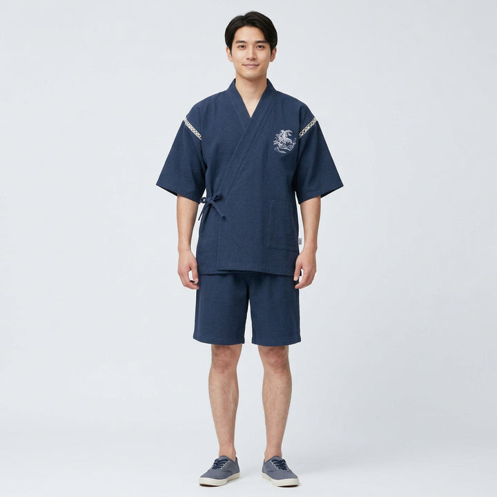 Jinbei Kanagawa Homme stylé