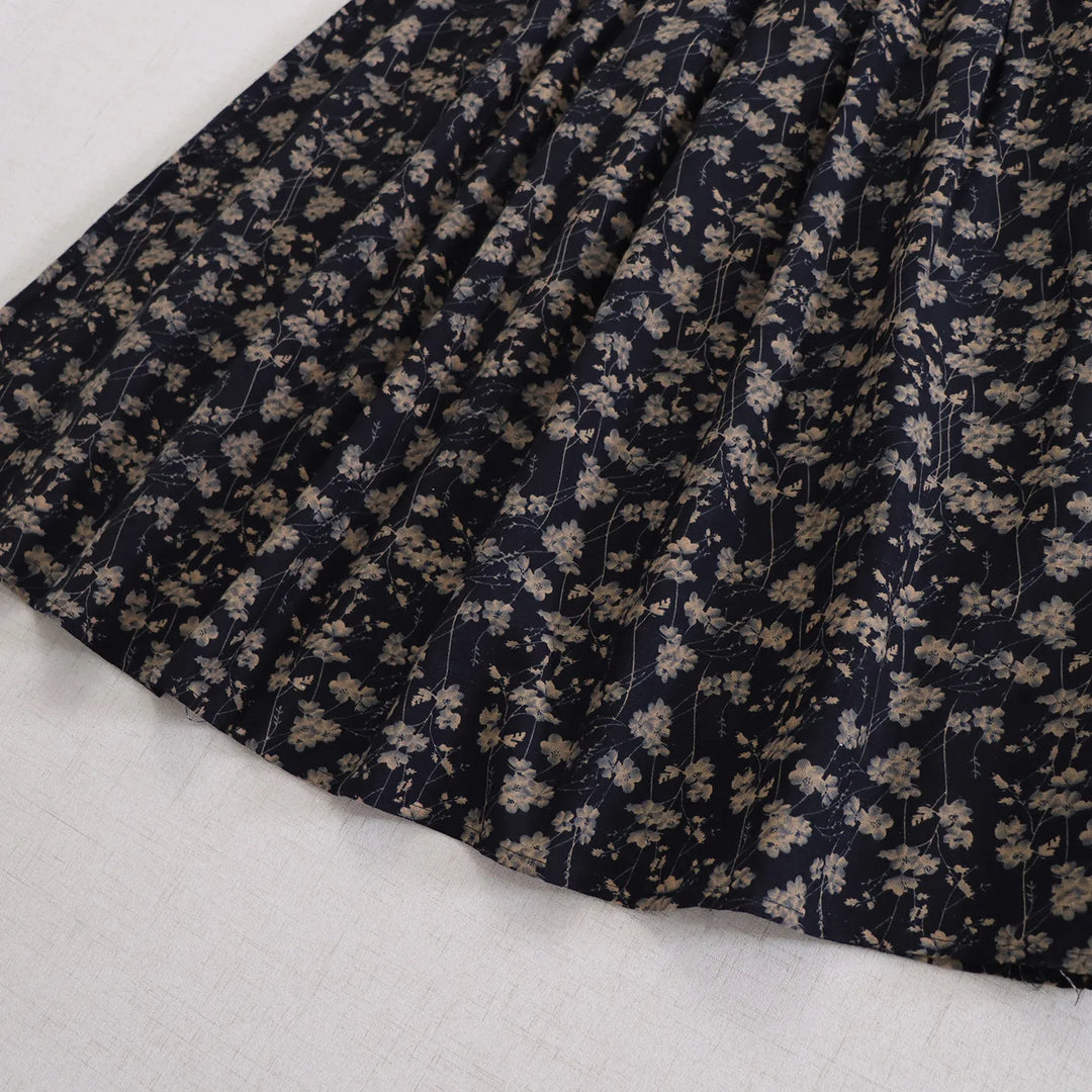 Jupe Japonaise Fleurie Rétro Ample