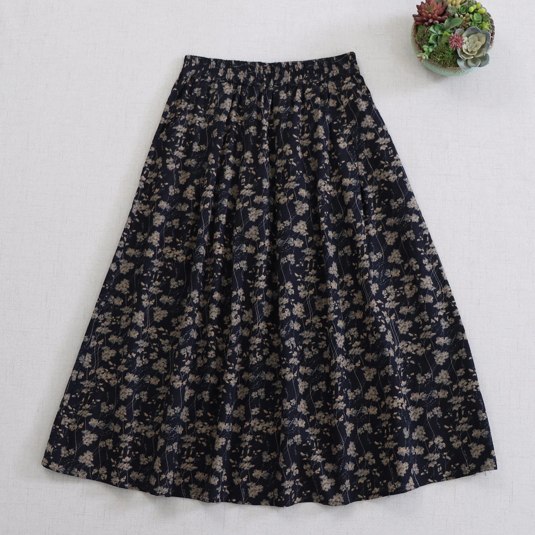 Jupe Japonaise Fleurie Rétro Chic