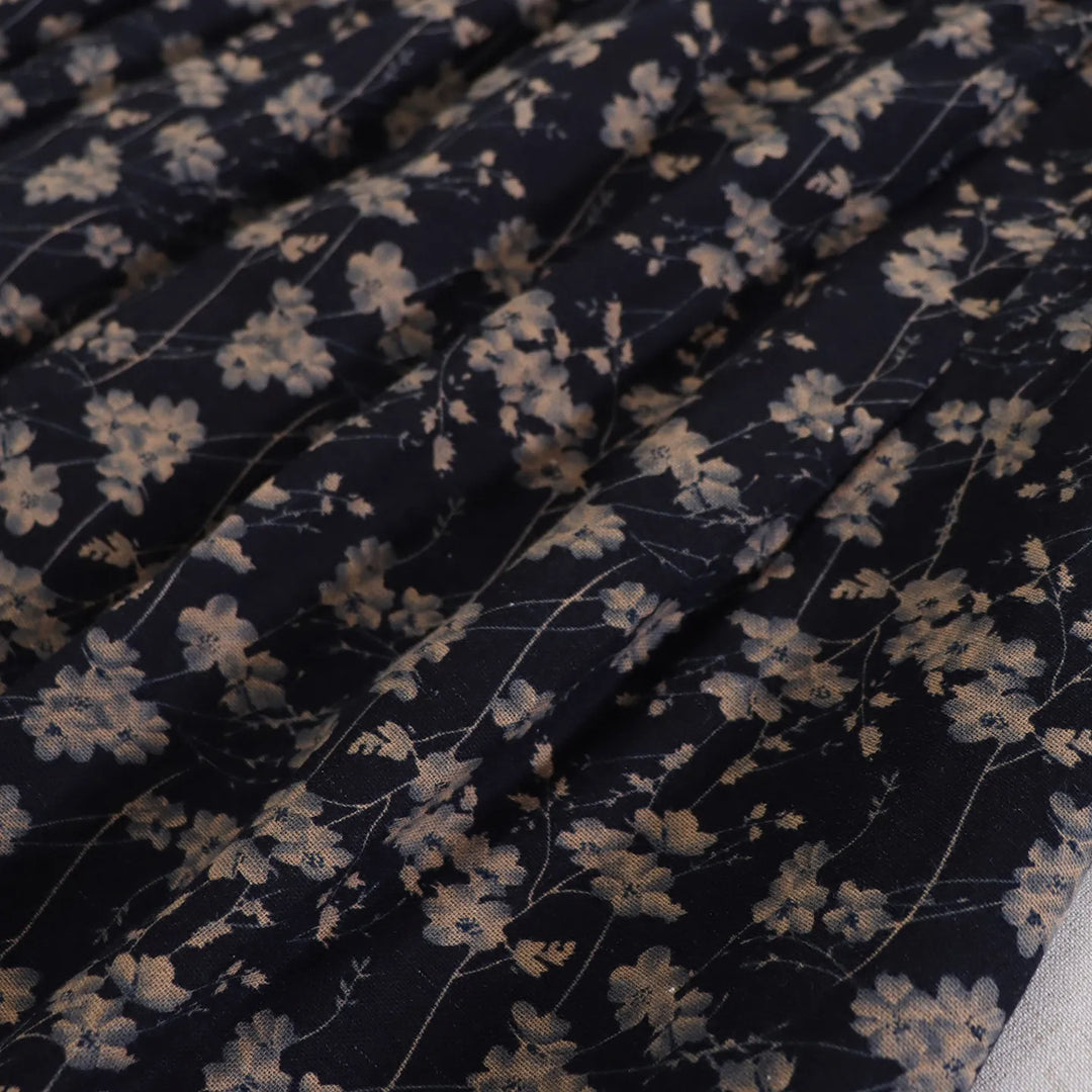 Jupe Japonaise Fleurie Rétro Doux
