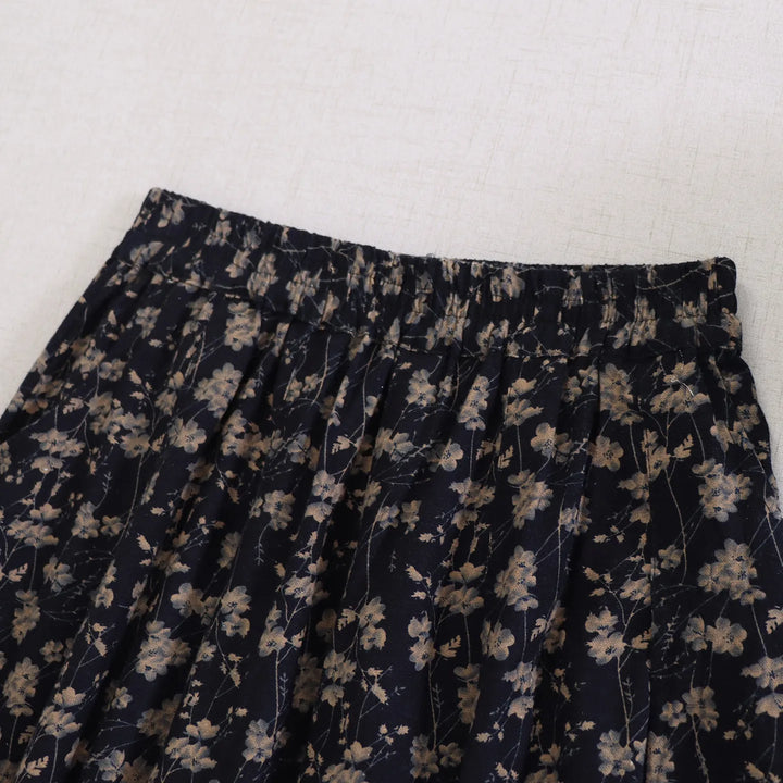 Jupe Japonaise Fleurie Rétro Unique