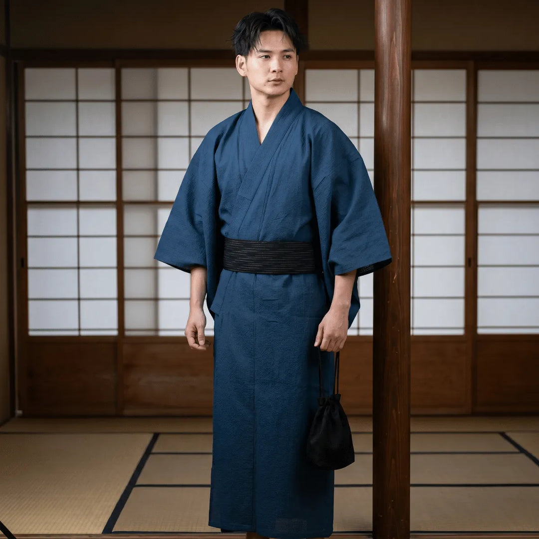 Kimono Bleu Homme