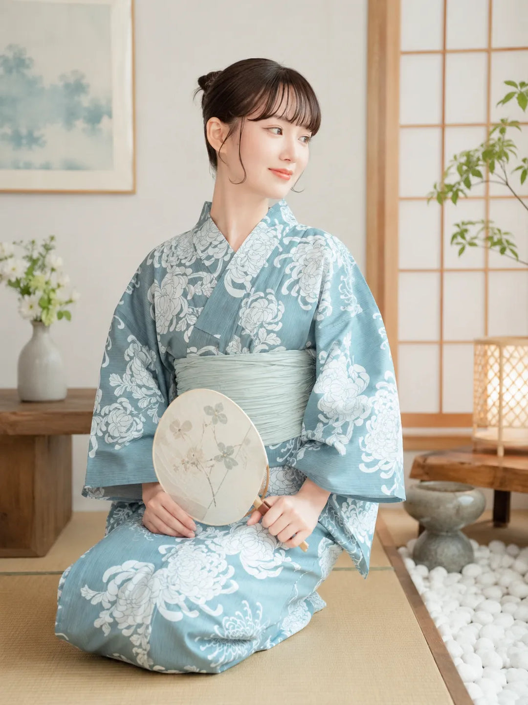 Kimono Japonais Elégant pour Femme