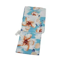 Kimono Japonais Femme Bleu Ciel Fleuri élégant