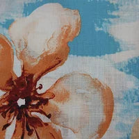 Kimono Japonais Femme Bleu Ciel Fleuri raffiné