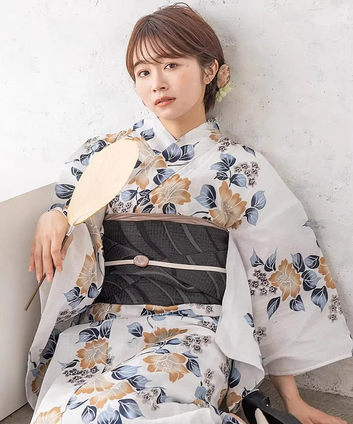 Kimono Japonais Femme Estival Léger