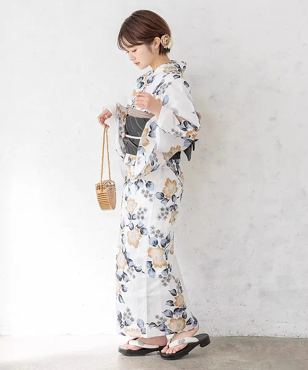 Kimono Japonais Femme Estival Léger Unique