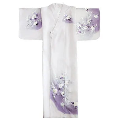 Kimono Traditionnel Femme Violet long