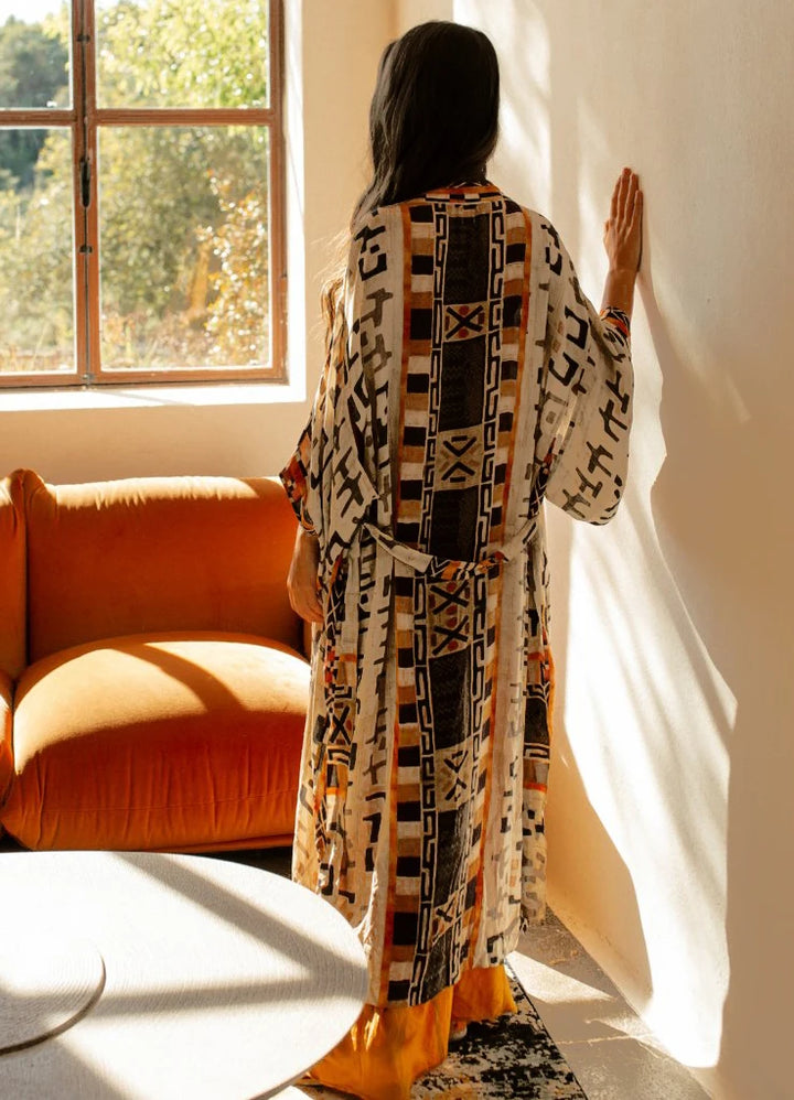 Kimono de Plage Boho Léger Unique