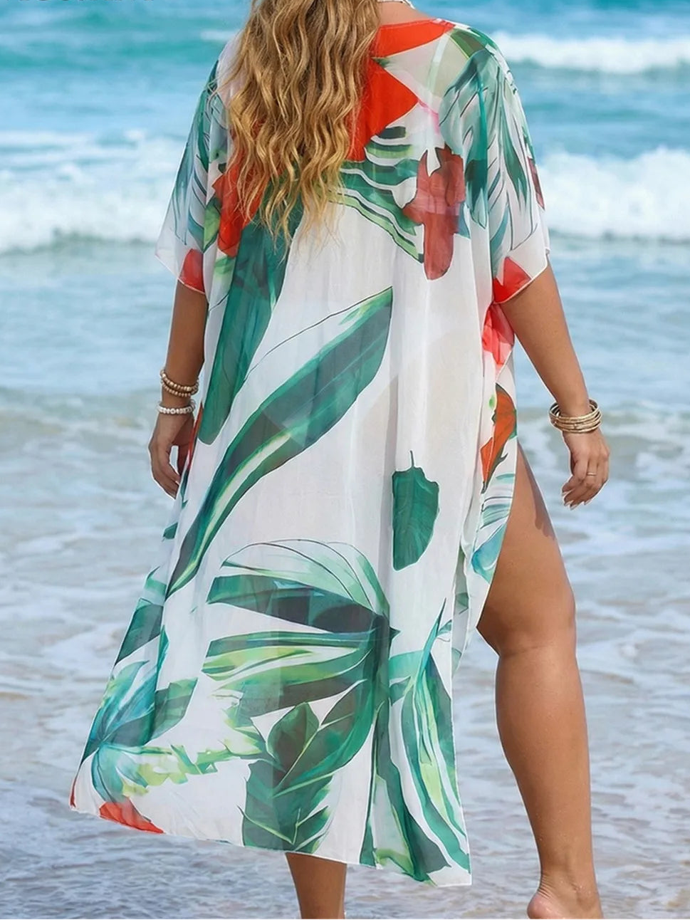 Kimono de Plage Chic Tropical Chic