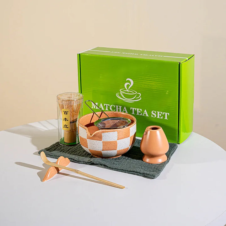 Kit Matcha à Carreaux