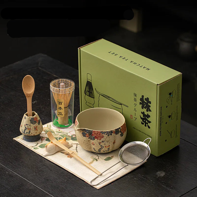 Kit Matcha Fleurs Chat