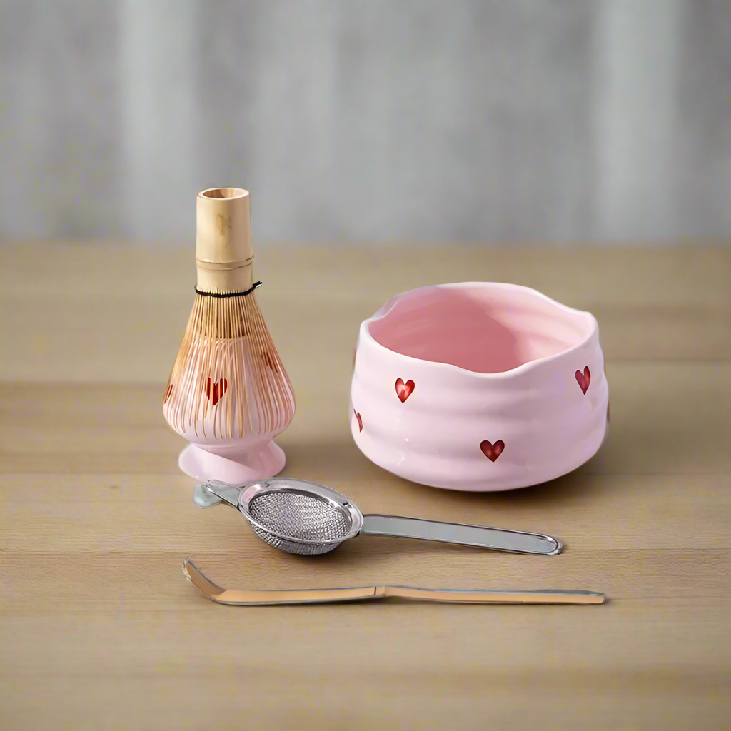 Kit Matcha Rose Coeur