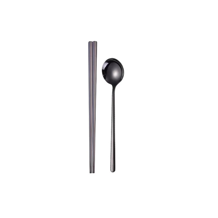 Kit de Cuillère et de Baguette Noir