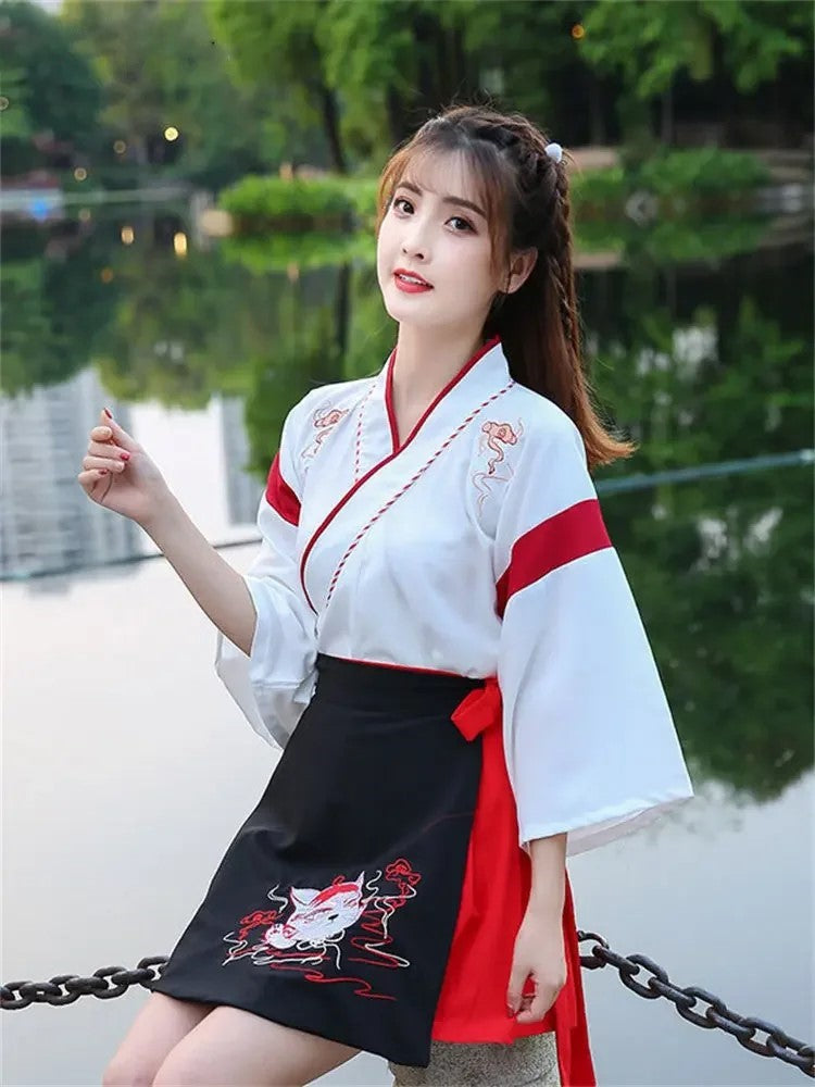 Kitsune Robe Japonaise