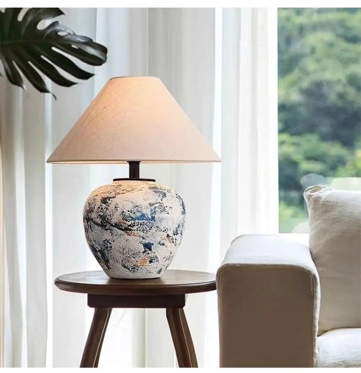 Lampe Japonaise Céramique Artisanale Classique