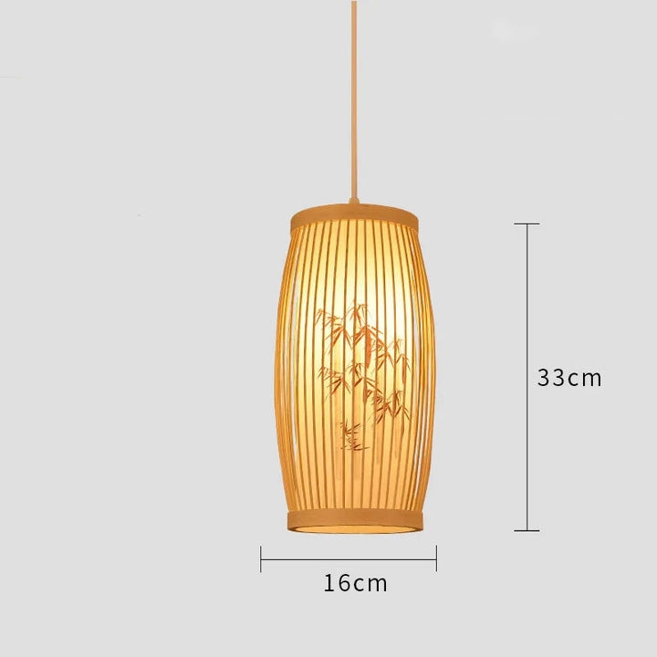 Lampe Suspendue Japonaise Épurée Zen 