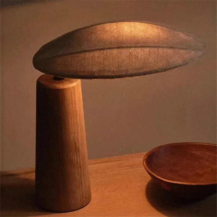 Lampe de Bureau en Bois Massif très stylé