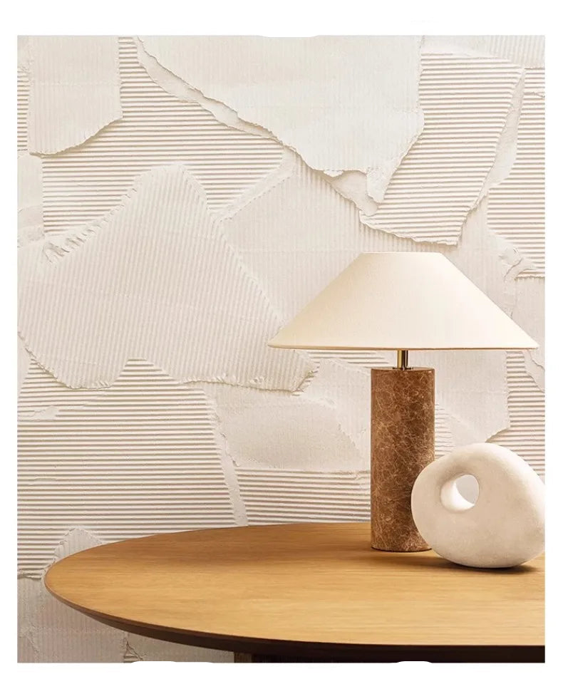 Lampe de Chevet Japonaise en Marbre de qualité