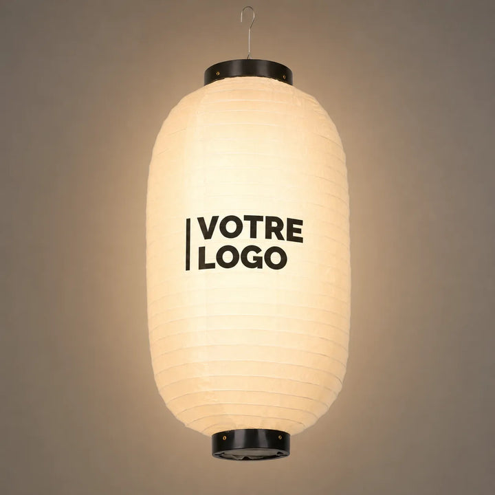 Lanterne Japonaise Blanche Personnalisable Design