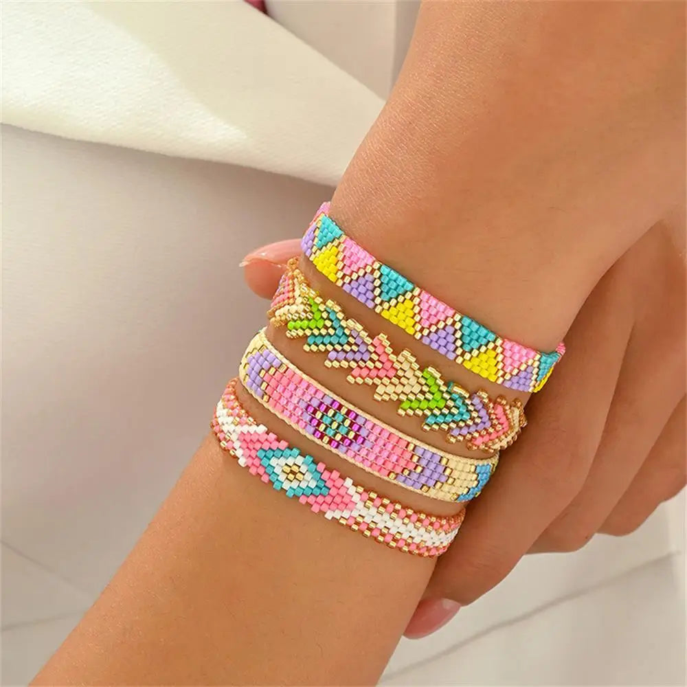 Lot De Bracelets Miyuki Arc-En-Ciel Chic
