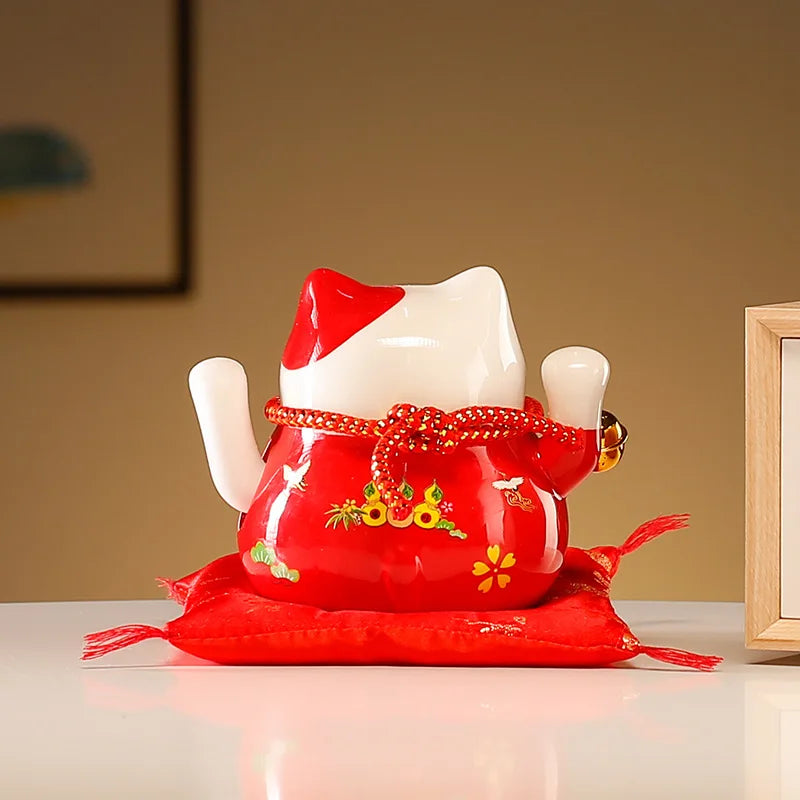 Maneki neko rouge tendance