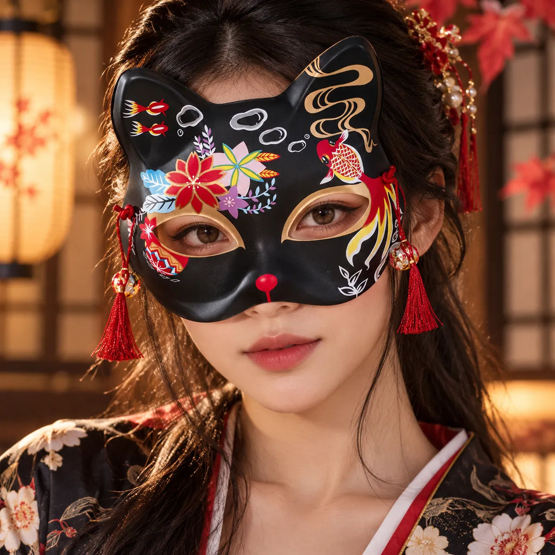 Masque Carnaval Japonais Beau