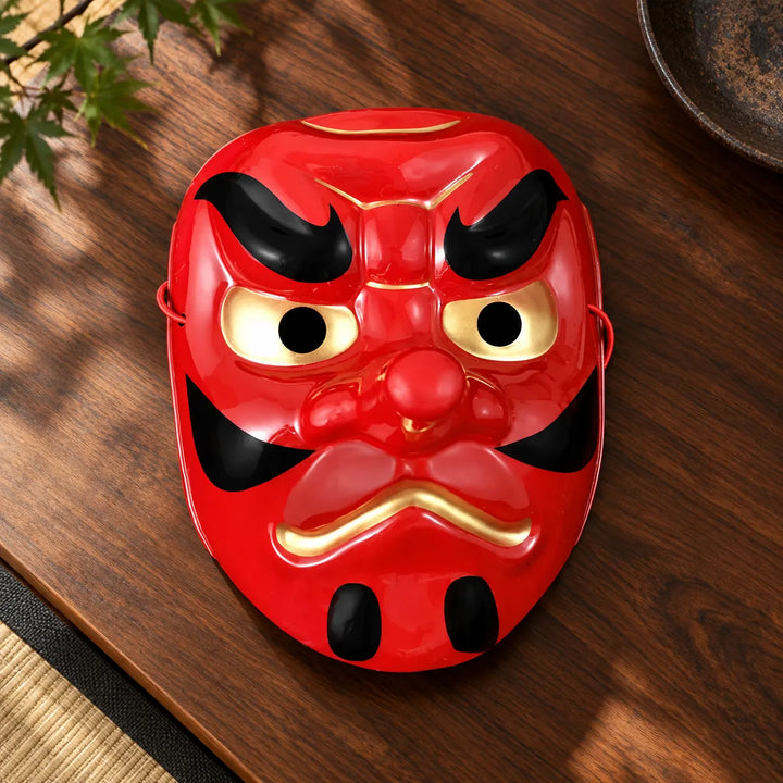 Masque Japonais Long Nez Rouge
