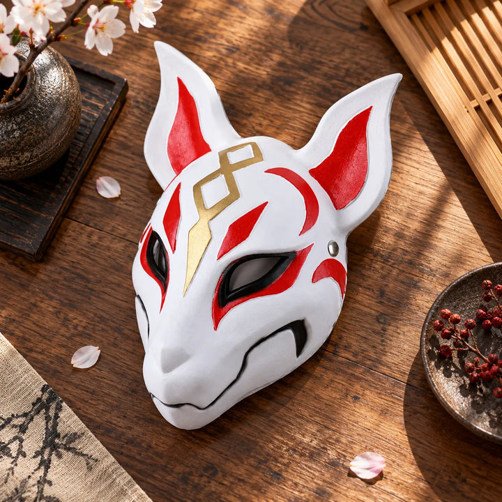 Masque Japonais Loup Unique