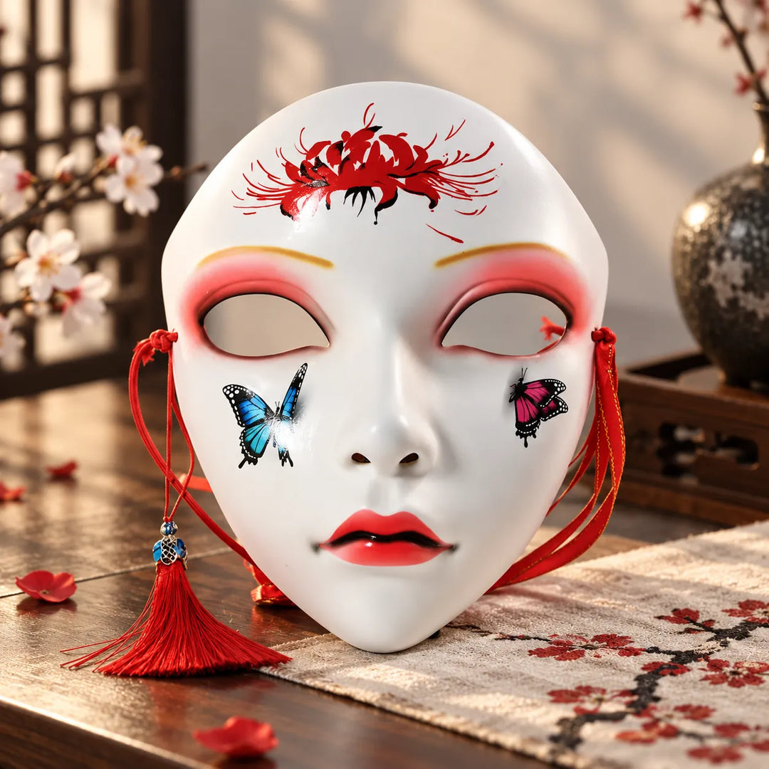 Masque Style Japonais Réaliste